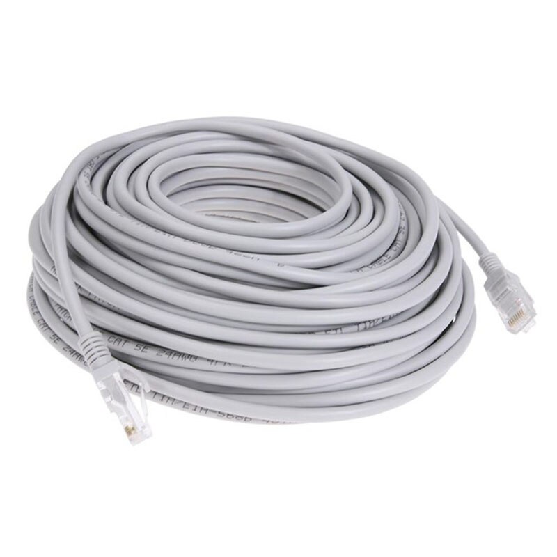 1m / 5m / 10m / 15m / 30m / 50m / 100m cat 5e rj45 ethernet-kaapeli, verkko-lan-kaapeli (patch-johto)