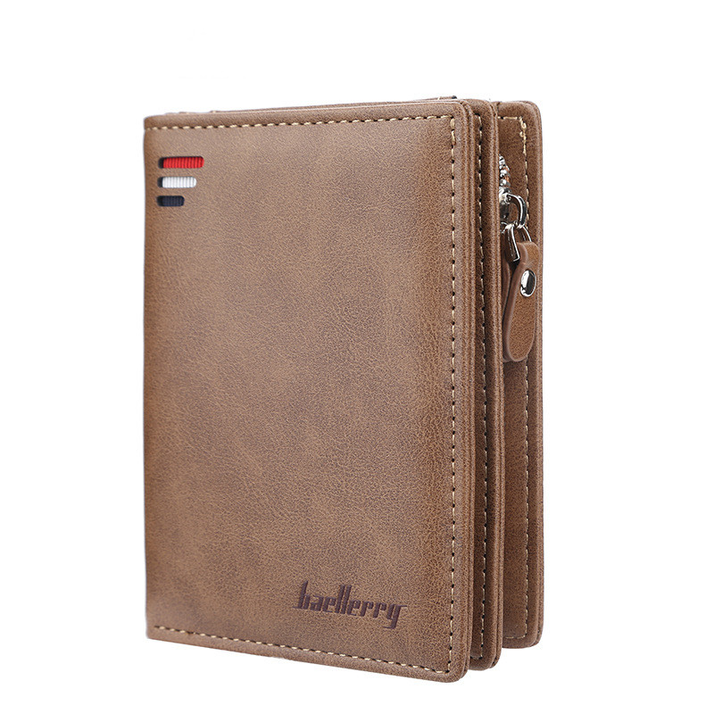 portefeuille hommes Style classique portefeuille en cuir PU hommes portefeuilles court homme sac à main portefeuille porte-cartes hommes
