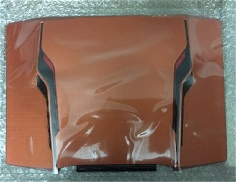 Originele Voor Thunderobot 911 T1 T2 Laptop Case Met Kleurrijke Verlichting Een Shell Top Cover Lcd Panel 34NL8LC0000 Zwart orange