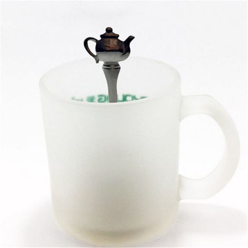 Colador de Infusor de té de Metal de malla de acero inoxidable, filtro de especias de hoja de té con cubierta, accesorios de cocina