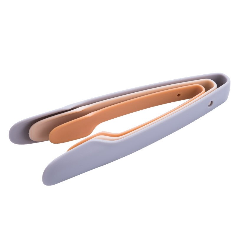 3PCS Küche Lebensmittel Zange Kunststoff Verdickt Servierzange Brot Zangen für Home Kochen Clip GRILL Salat Werkzeuge Backformen: 2