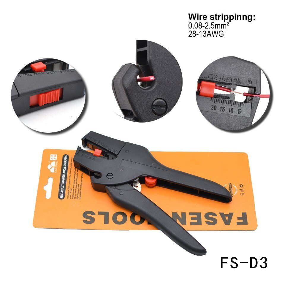 wire connector set box universal compact terminal block lighting wire connector for 3 room hybrid quick connector: FS-D3