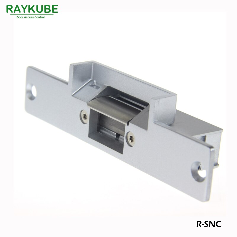 RAYKUBE-cerradura de puerta eléctrica para sistema de Control de acceso, Kits de Control de acceso a R-SNC, a prueba de fallos
