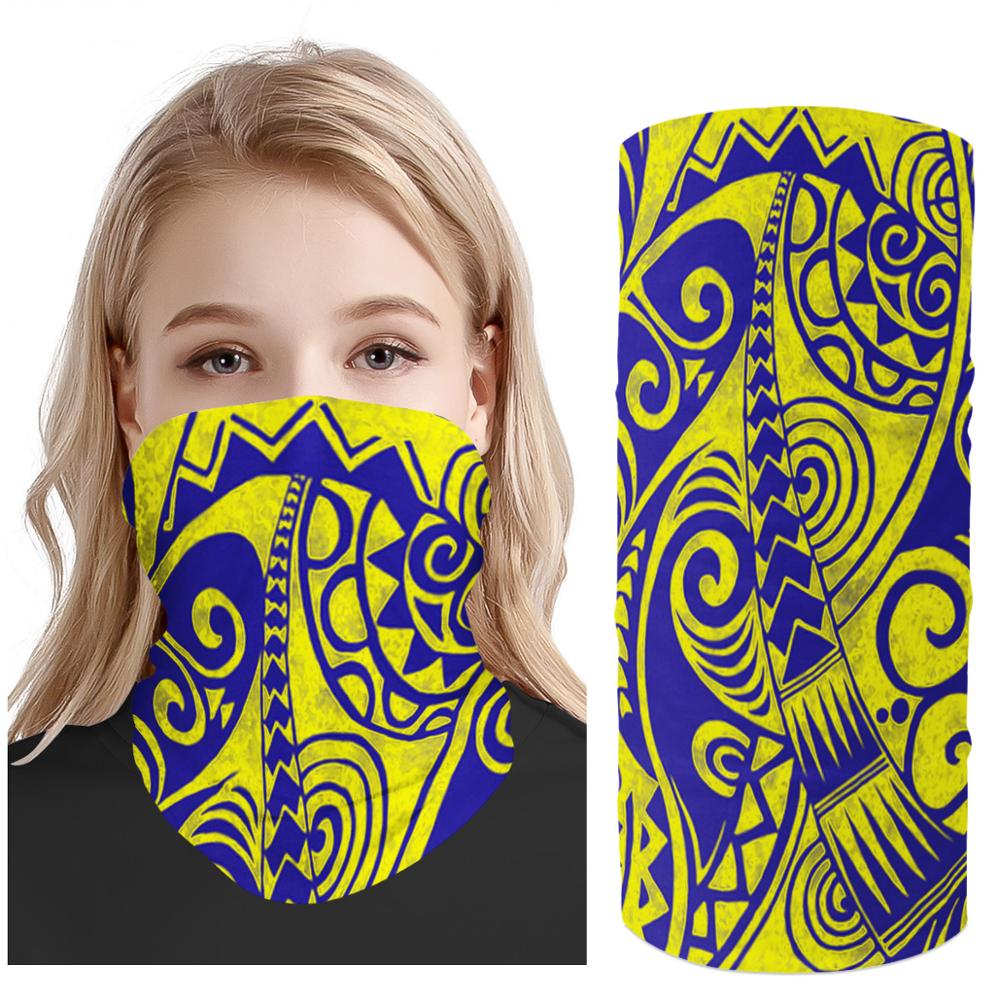 Polynesia Traditional Protective Head Scarf Women UV Protection Magic Face Cover Scarf Dust Wind Bandana Balaclava: tj03z28