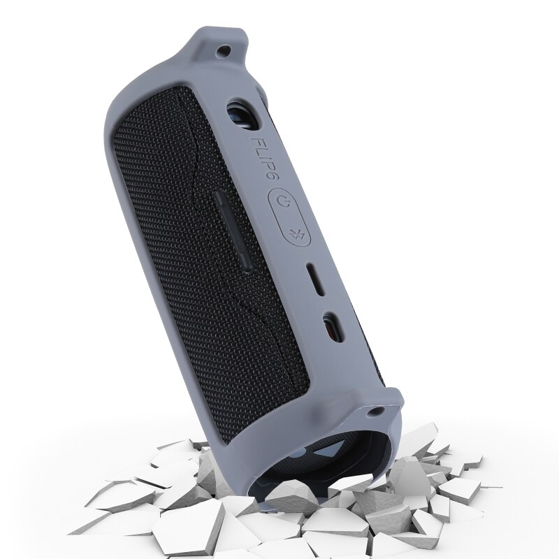 Siliconen Beschermhoes Voor Jbl Flip 6 Speaker Travel Case Klassieke Stijl Gevallen Met Schouderriem Haak