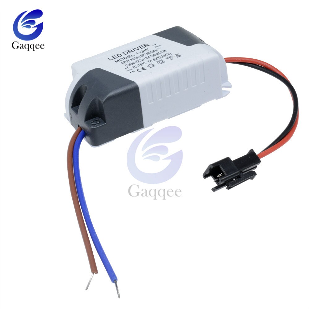 3X1W 3*1W Elektronische Led Strip Driver Transformer Eenvoudige Ac Driver Adapter 85V-265V dc 3V-14V 300mA Led Voeding 1W-3W