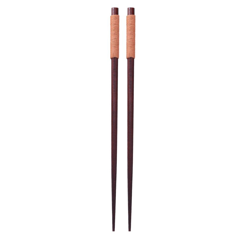 Natural Wood Chopsticks Spoon Japanese Korean Reusable Chopsticks for Sushi Kitchen Tableware Chinese Set Handmade