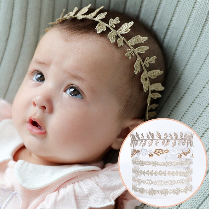 Bandeau pour cheveux doux et ravissants, Turban pour enfants, couvre-chef pour -né, accessoires pour bébé fille, fleur, mignon, de baptême