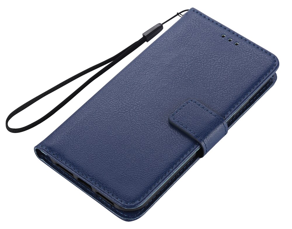Wallet Case Voor Op Samsung Galaxy A5 A500 A500F SM-A500F Boek Leather Case Kaartsleuven Telefoon Tas Met Hand touw