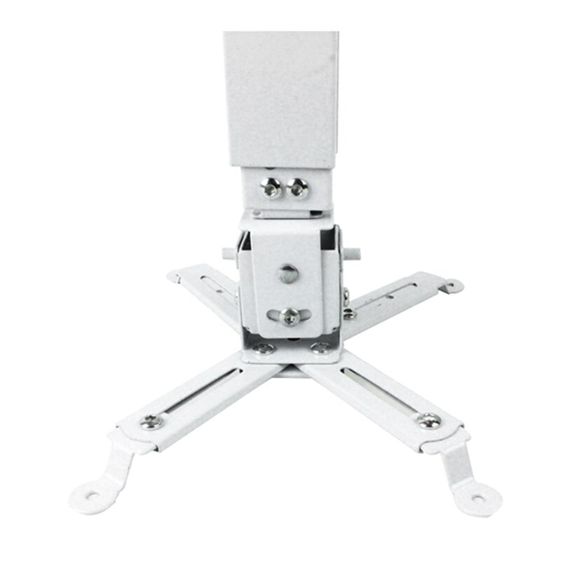 Projector Mount,Universal Full Motion Ceiling Bracket with Extendable Arms Swivel Mount for Home and Office Projector