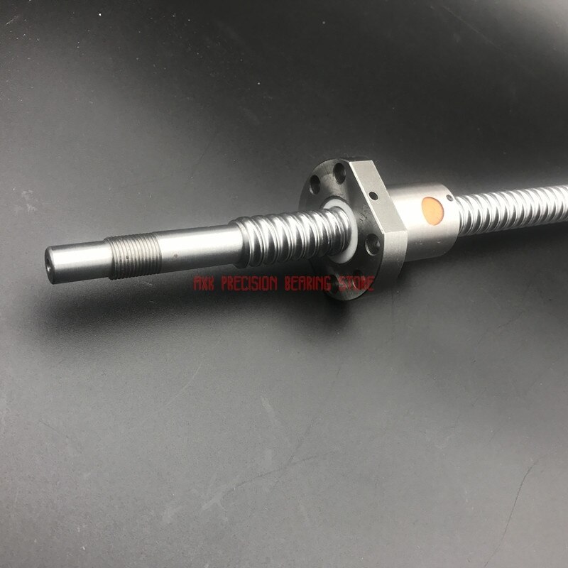 Cnc Router Parts Sfu1605 450mm Ballscrew Set : 1pc Ball Screw Rm1605 L450mm+1pc Nut Cnc Part Standard End Machined For Bk/bf12