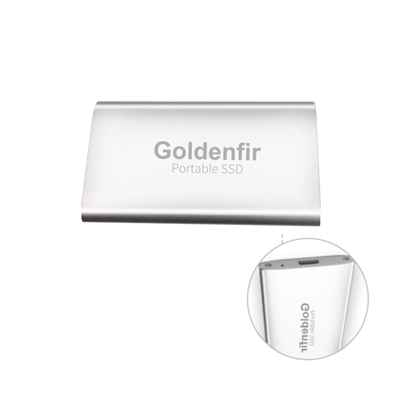 Goldenfir – disque dur externe ssd portable USB 3.0, de type court, avec capacité de 64 go, 128 go, 256 go, 512 go, 1 to