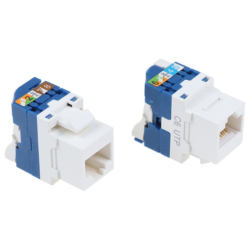 1Pc Cat6 Network Rotation Information Module RJ45 Computer Module For Network