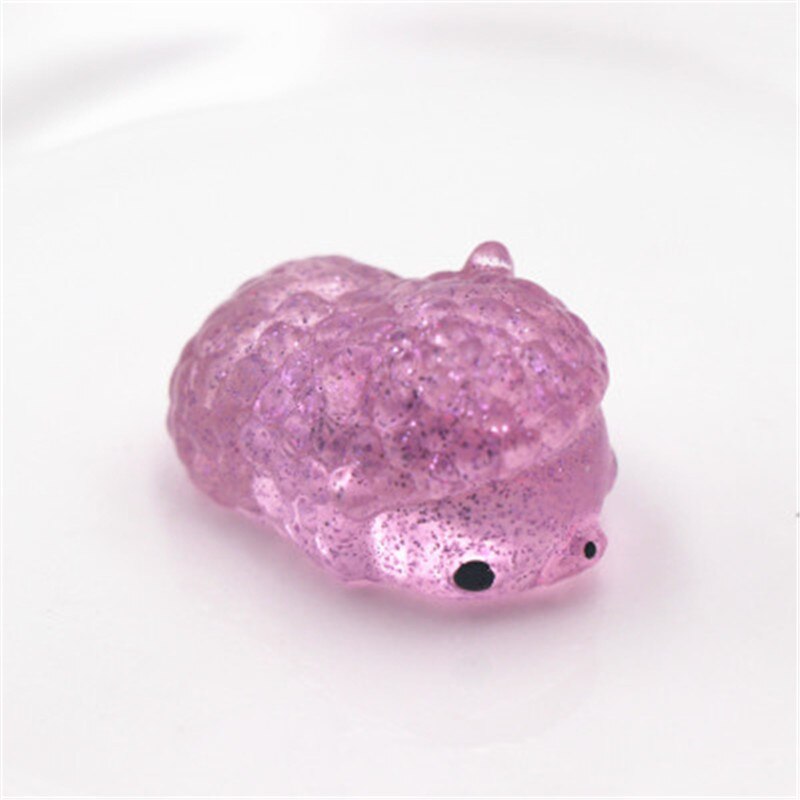 Stijl Glitter Mochi Squishy Leuke Huisdier Seal Mini Verlicht Druk Squeeze Speelgoed Stress Relief Kids Klaslokaal Schat Doos Speelgoed