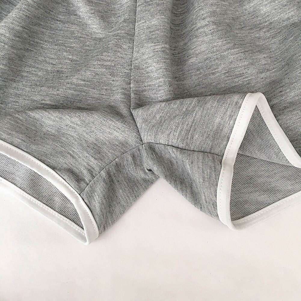 Sommer kvinder afslappet patchwork krop fitness træning stretch tynde slanke shorts