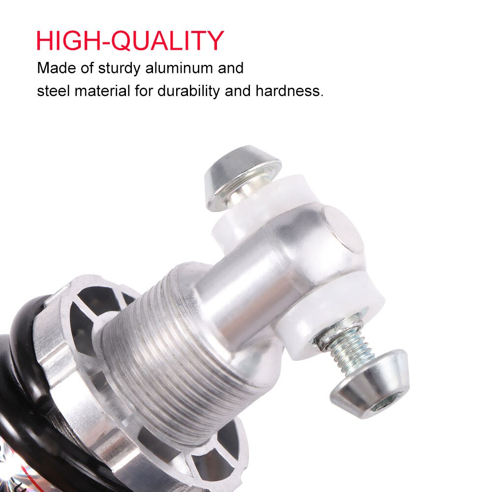 Amortecedor de bicicleta à prova dwaterproof água metal mountain bike amortecedor traseiro suspensão mola para mtb