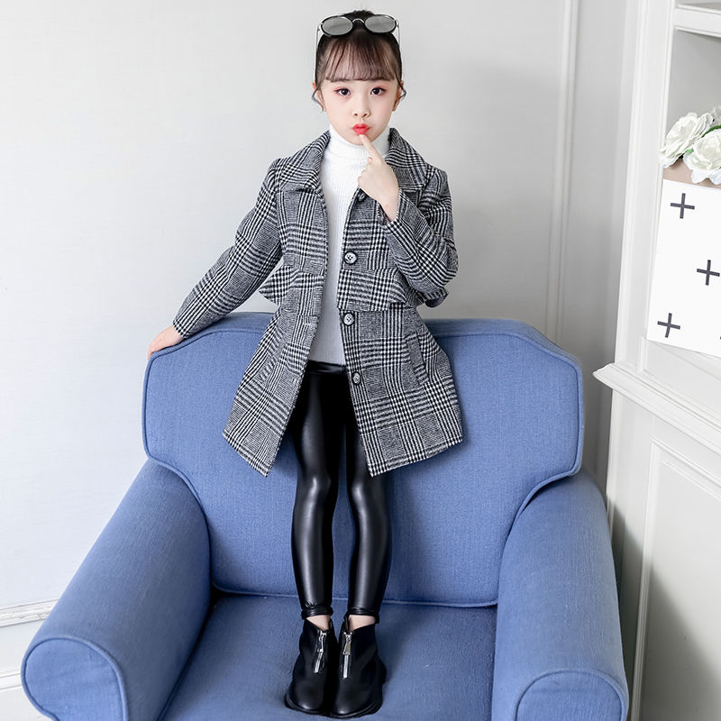 Babymeisjes winterkleding kinderjassen voor meisjes herfst winterjas 8 9 10 12 14 jaar kinderen dikker windjack: Grijs / 10