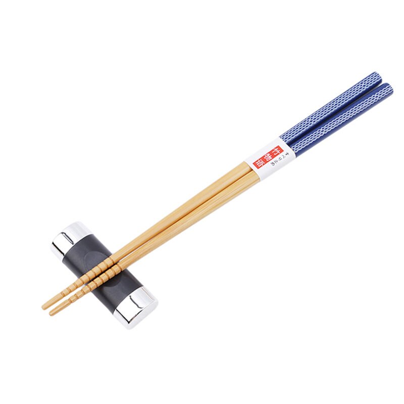 Populaire Mode Legering Chinese Chopstick Rest Eetstokjes Houder Lepel Stand Rack Kussen Vorm Frame Art Craft Keuken Tool