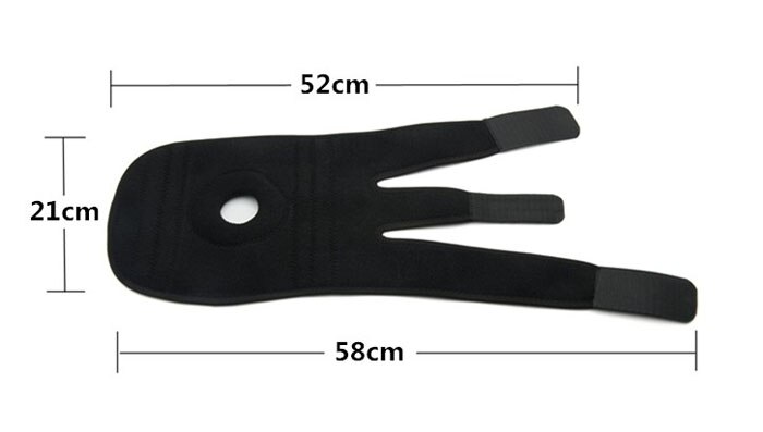 Elastische Neopreen Patella Brace Knie Riem Ondersteuning Fastener Verstelbare Riem
