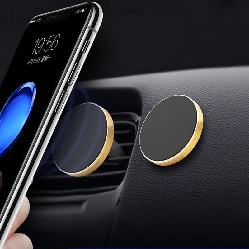 Suporte do telefone do carro universal 360 graus gps magnético titular do telefone móvel para o iphone 7 samsung s8 ímã suporte de montagem