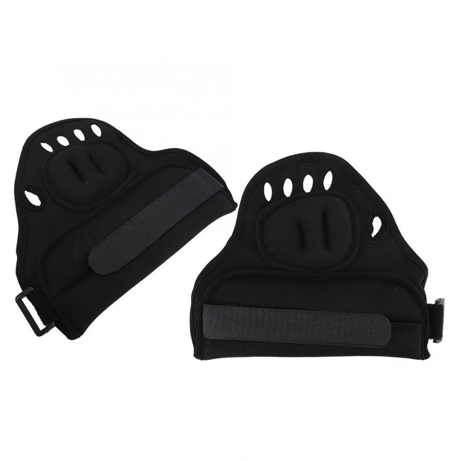 1 paire 2Kg gants lestés Fitness demi-doigt gants lestés sac de sable poignet garde pull-ups boxe entraînement haltères gants