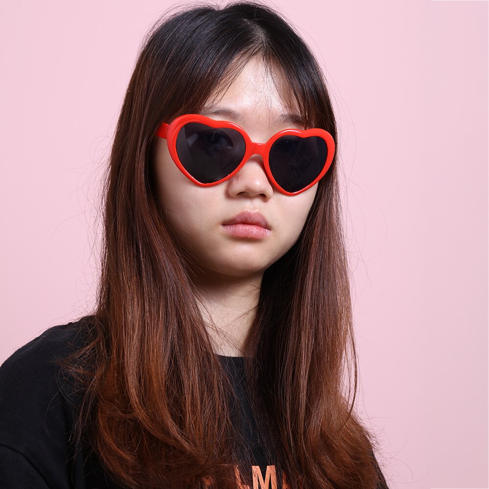Night Diffraction Glasses Love Heart Shaped Effects Glasses Change to Heart Shape Sunglasses Love Lights