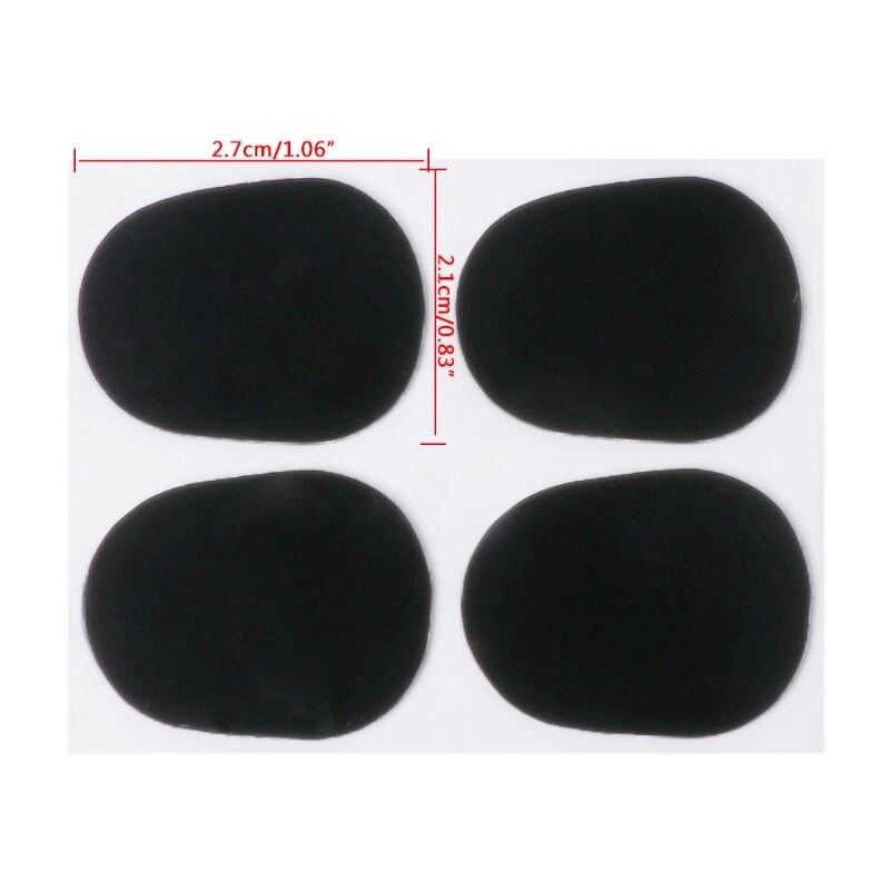 8pcs Treble/Alto/Tenor Sax Clarinet Mouthpiece Patches Pads Cushions 0.5mm 0.8mm