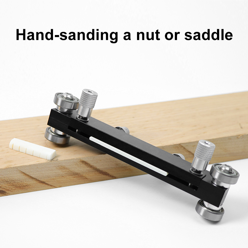 Guitar Nut and Saddle Sander Electric and acoustic guitar string action adjustment string instruments repaire tool