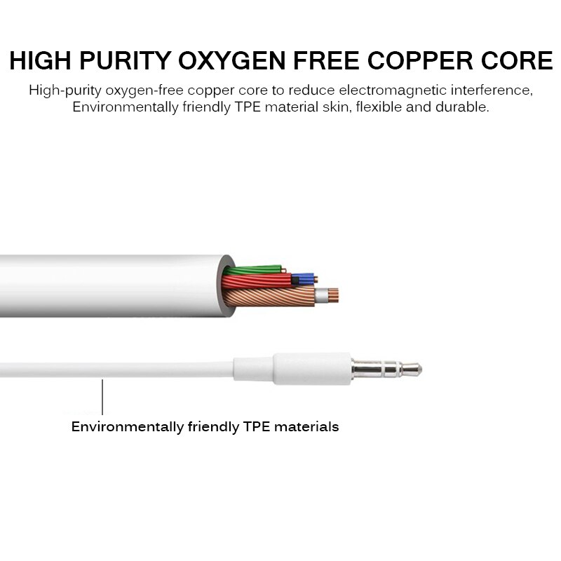 Headphones 3.5mm round interface Ear Headsets Bass HD sound Adjustable wired headset for phones tablets and computers