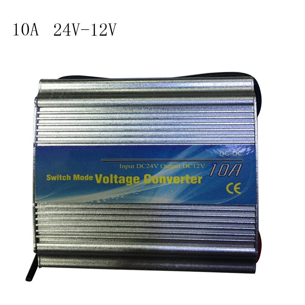 Auton muuntimen jännitteen alentaja 24v to 12v: 10a