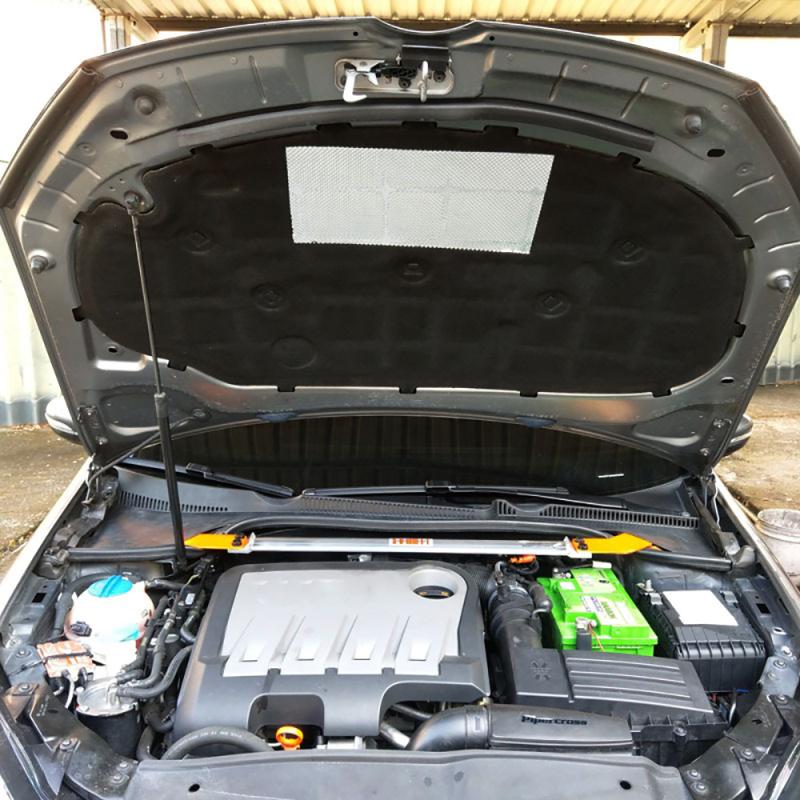 Auto Kap Motor Geluidsisolatie Pad Geluiddichte Katoen Cover Thermische Warmte Isolatie Pad Mat Voor Volkswagen Golf 6 Golf 6 gti