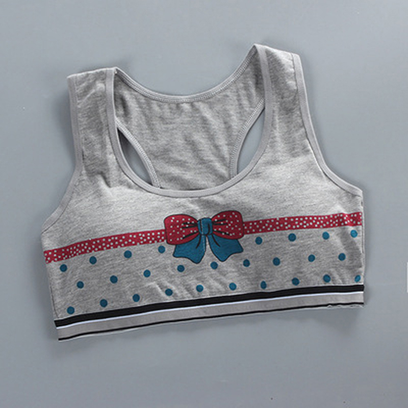 Girls Training Bras Kids Soft Underwear Girls Accessories Breathable Children Bras For Teen Girl 8-16y Tank Tops débardeurs
