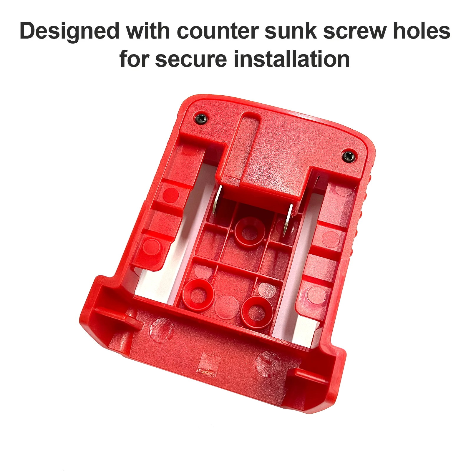 Batterijadapter voor Milwaukee 18V batterijadapter met USB-oplader en Type-C PD-stroombronoplader voor Milwaukee 18V batterij