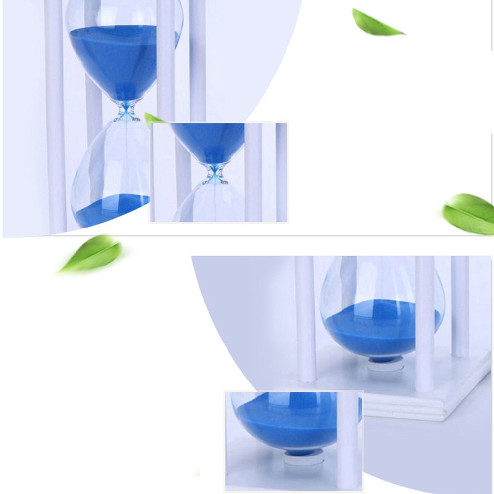 5/15/30Min Houten Zand Klok Zandloper Keuken School Zandloper Timer Home Decor Stijlvolle Ornament Te Plaatsen op Uw Bureau