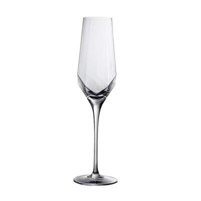 Verres à vin gobelet en forme de diamant martelé or verre coupe nordique Vintage cristal Champagne verre diamant: No Gold Champagne