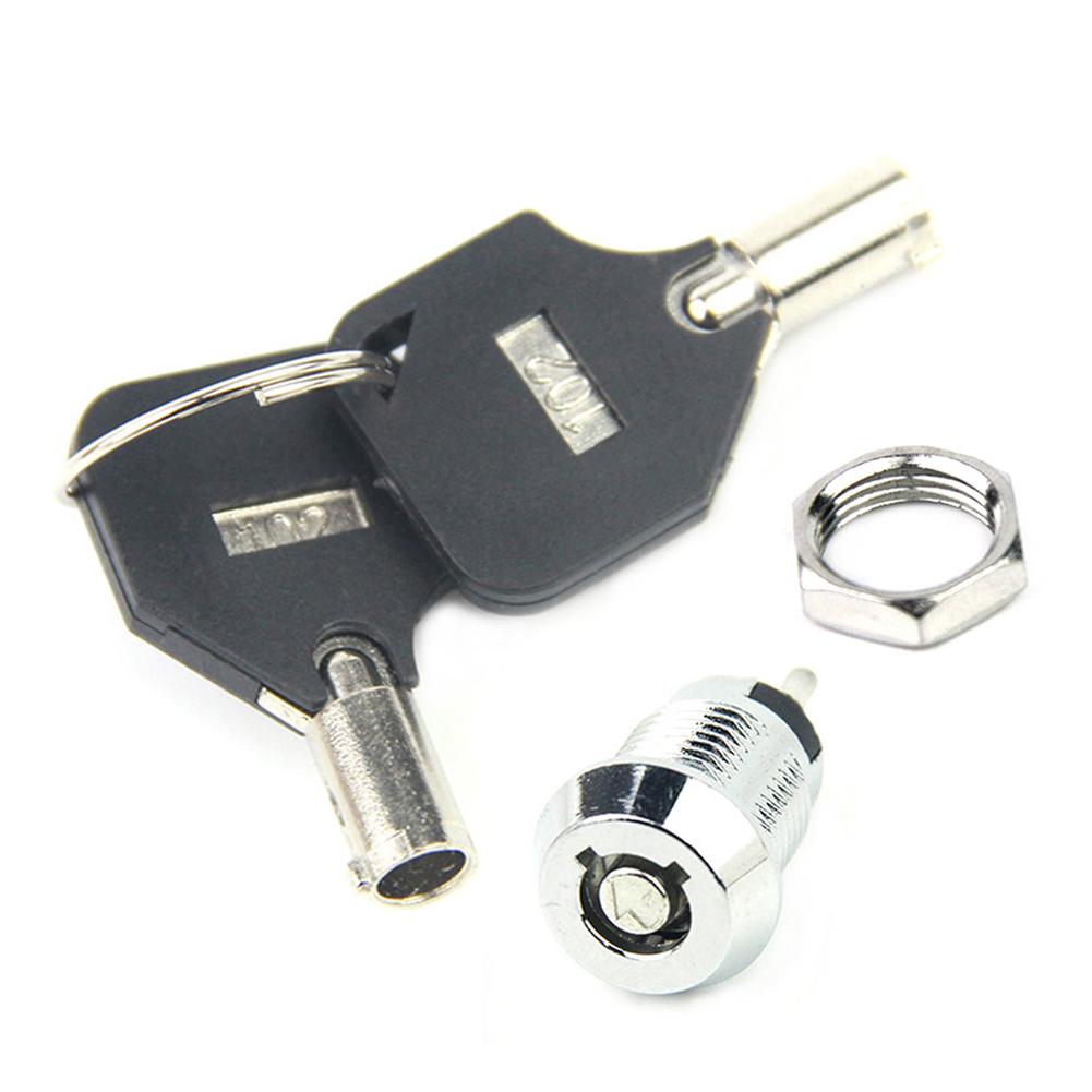 Key Operated Security Barrel Switch SPST On-off 2 Position Common 2 Keys 907a PA
