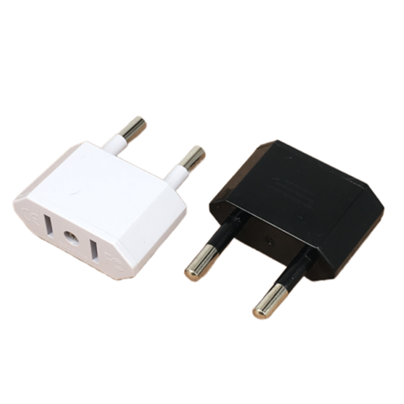 1 st eu-reseadapter amerikansk kina usa till eu euro europeisk typ c-kontakt elektrisk adapter ac-eluttag