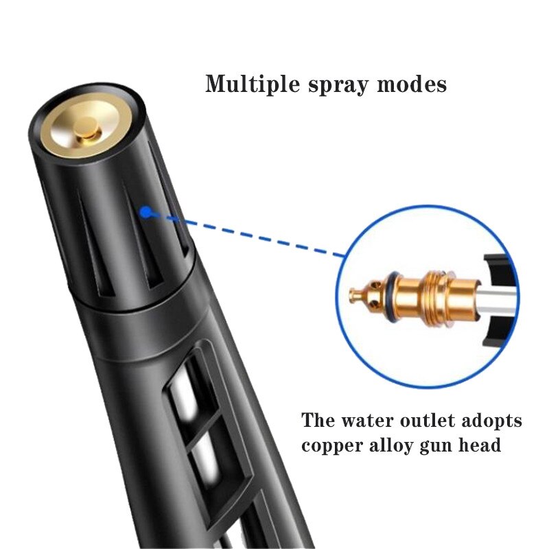 High Pressure Washer Water Gun Garden Hose Nozzle Spray For Water Hidrolavadora Foam Pot Car Washing Sprinkler Cleaning Tool
