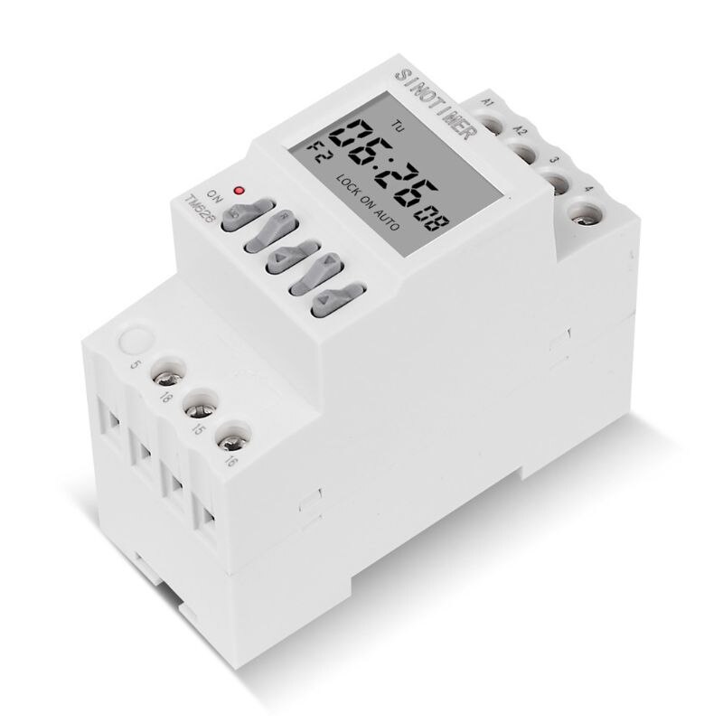 2 Channels Separate Time Control Output 7 Days Programmable Timer Clock Switch Nov.21
