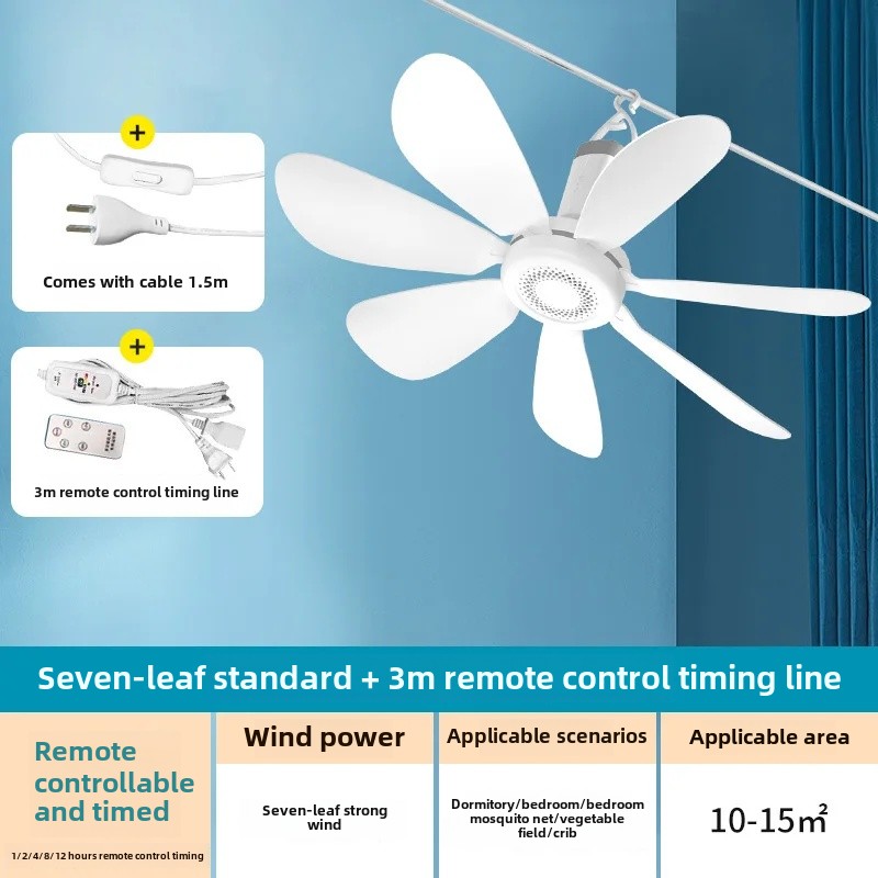 Liten veggmontert elektrisk vifte for hjem og studenthjem, ingen boring nødvendig, ideell for veggdekorasjon på baderom og kjøkken: Hamp