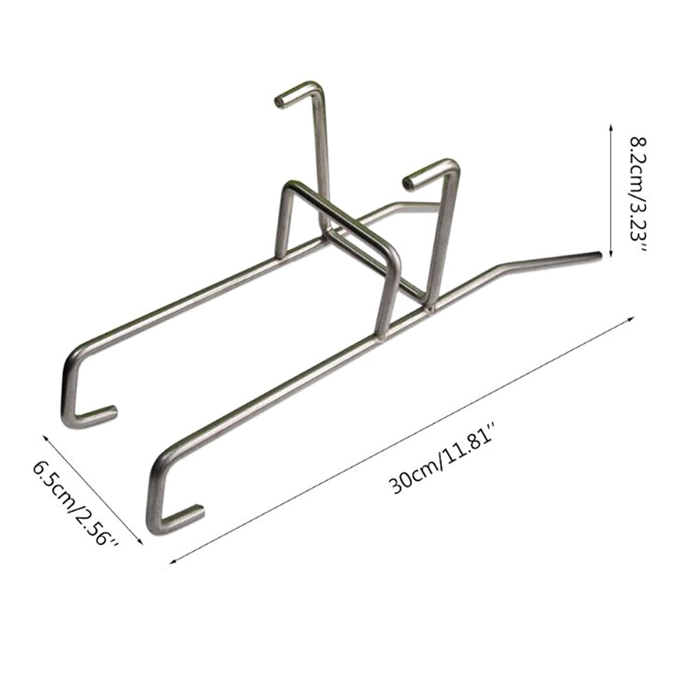 11.8 inch bijenhoning emmer rek houder imker gereedschap roestvrij staal imkers gemakkelijk schenken honing boerderij bijenhoning emmer standaard  n8