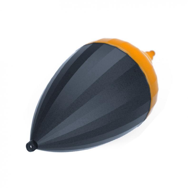 Galleggiante da pesca 50g Smart Sensor Elettrica Galleggiante Da Pesca Luce Stroboscopica Luminoso Mare Roccia Pesca Alla Carpa Galleggiante: Black