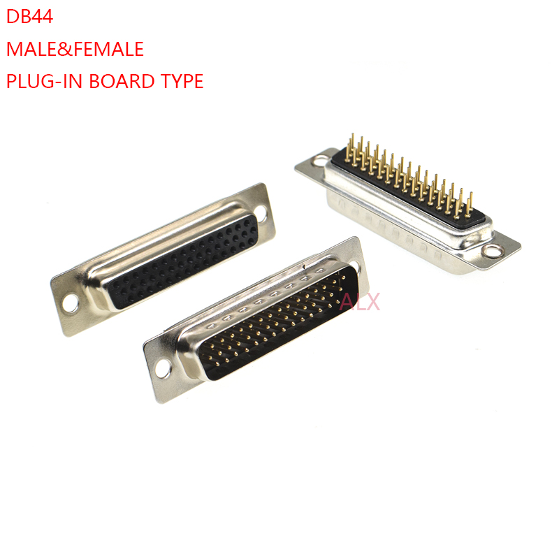 2PCS DB44 plug-in board type MALE Female serial po... – Grandado