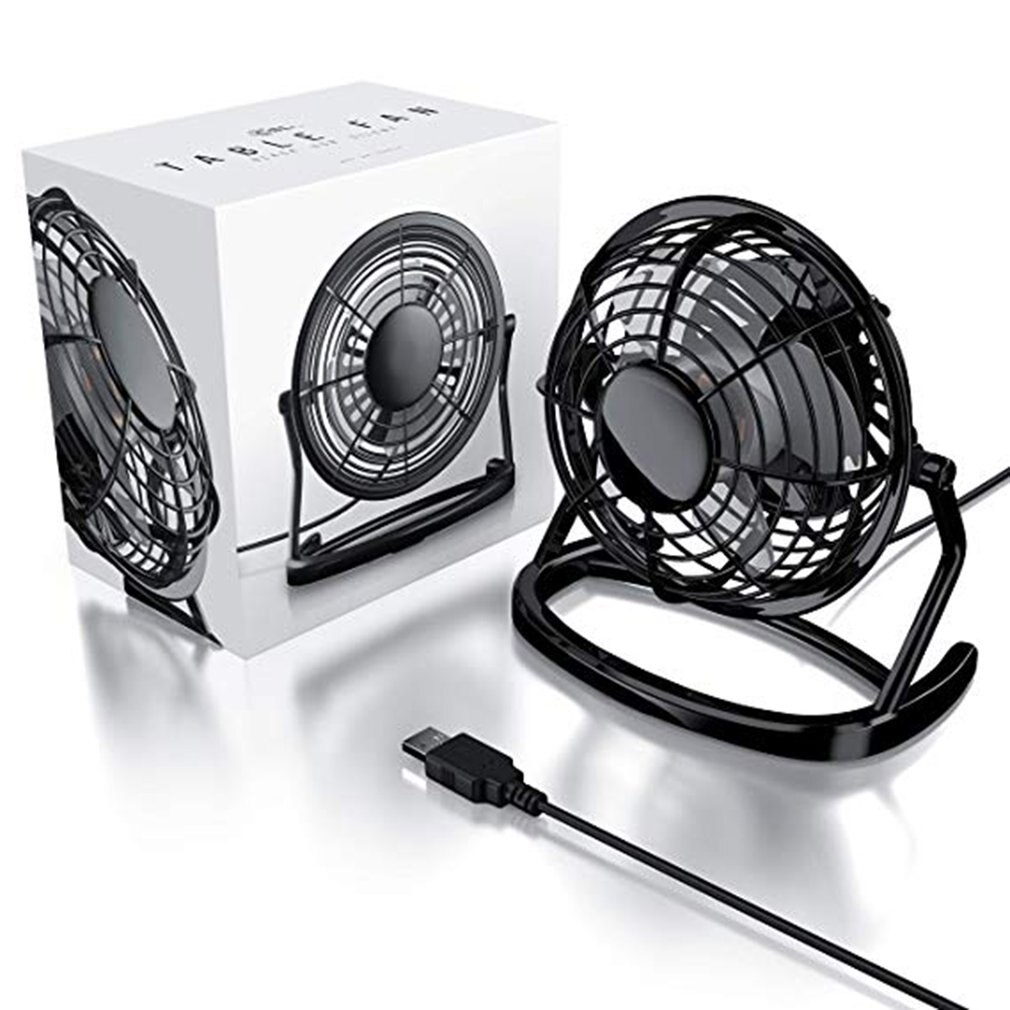 Mini Ventilador USB portátil de escritorio Mini Ventilador súper silencioso Coolerfor Ventilador pequeño aire acondicionado ordenador portátil Laptop oficina en casa
