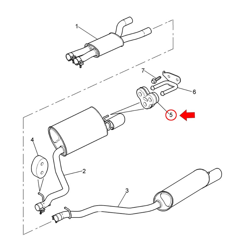 C2C32948 silenciador de tubo de escape pegamento colgante fijo para Jaguar XF XJL XFL -oreja colgante OOP amortiguador de manga de goma de plástico