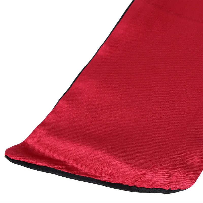 Silk Eye Cover Silk Cloth Eye Cover Sleeping Blindfolded Game Eyeshade Blindfold Tie Red Black for Valentine\'s Sleeping
