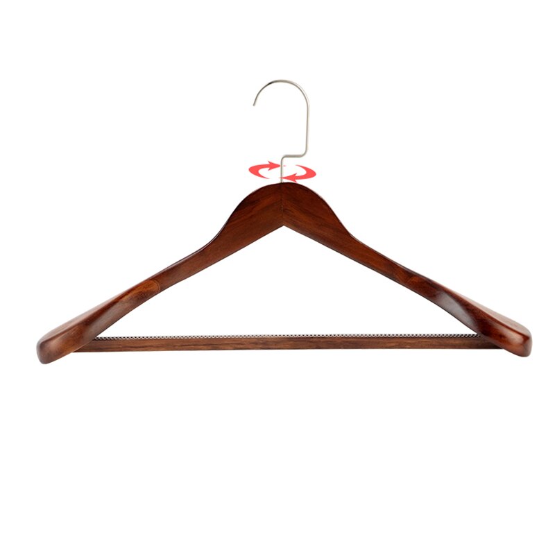 Luxus Holz KleiderbüGel Breiten Schulter Anzug KleiderbüGel Für Kleidung Schwere Pflicht Kleiderschrank Veranstalter Haben Nicht Unterhose Hosen Bar