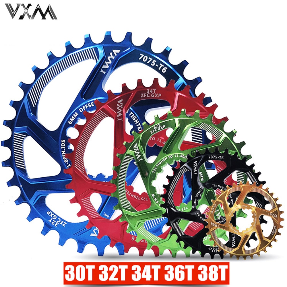Pédalier de vélo VXM vtt GXP manivelle à engrenages fixes 30T 32T 34T 36T 38T plateau pour pièces de vélo sram gx xx1 X1 x9 GXP