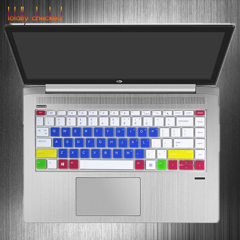 Laptop tangentbord skyddande tangentbordsskydd 13 14 tum för hp probook 440 430 640 g4 g5 notebook pc: Candyblue