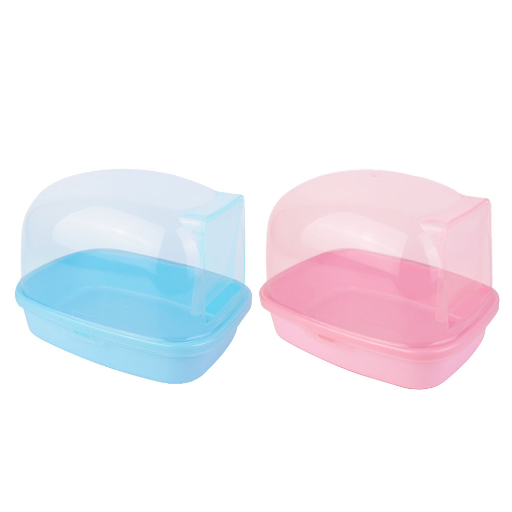 Chinchilla Dry Bath Hedgehog Sand Room Sauna Toilet Shower Room Small Animal Bath House Degus Squirrel Dust Bath Pets Bathroom